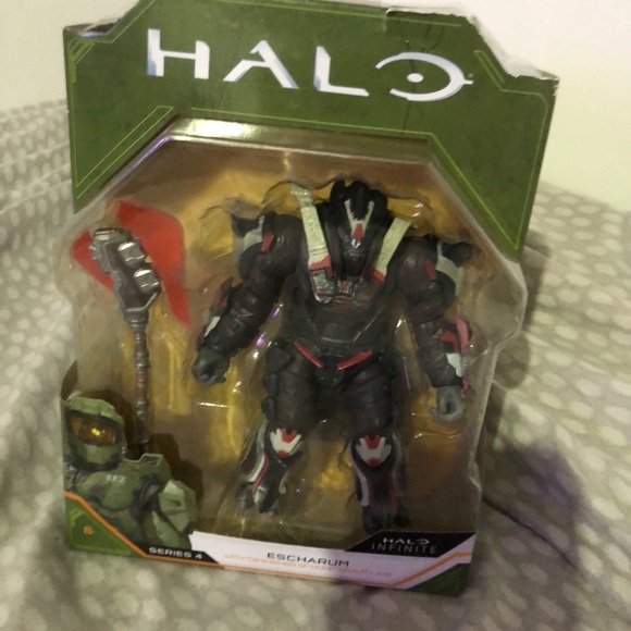 Jazwares Halo Infinite Series 4 Escharum w Diminisher of Hope Gravity Axe NEW - Picture 5 of 6